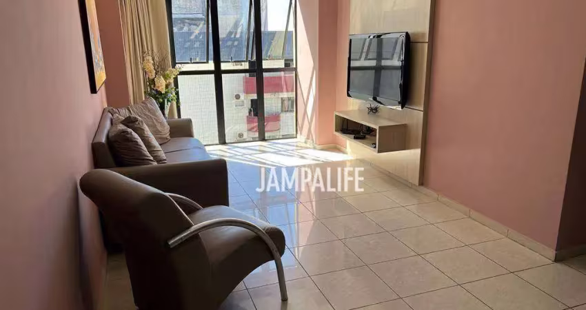 Excelente apartamento a 100m do mar de Manaíra