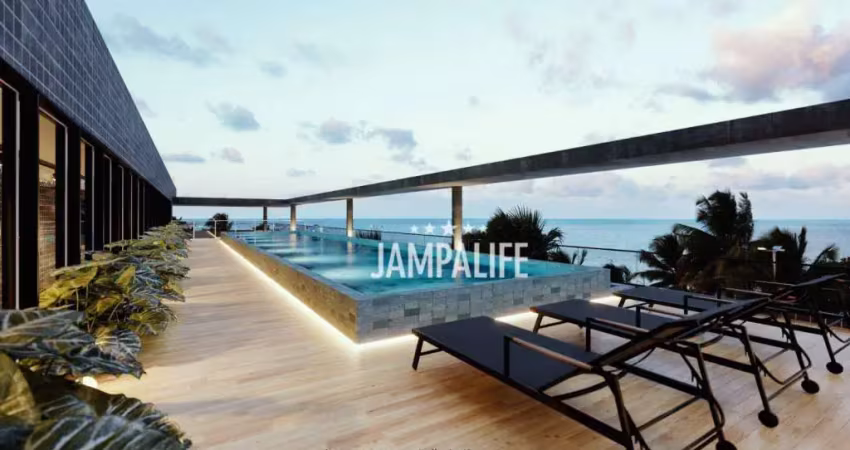 Flat com 1 dormitório à venda, 20 m² por R$ 320.000,00 - Intermares - Cabedelo/PB