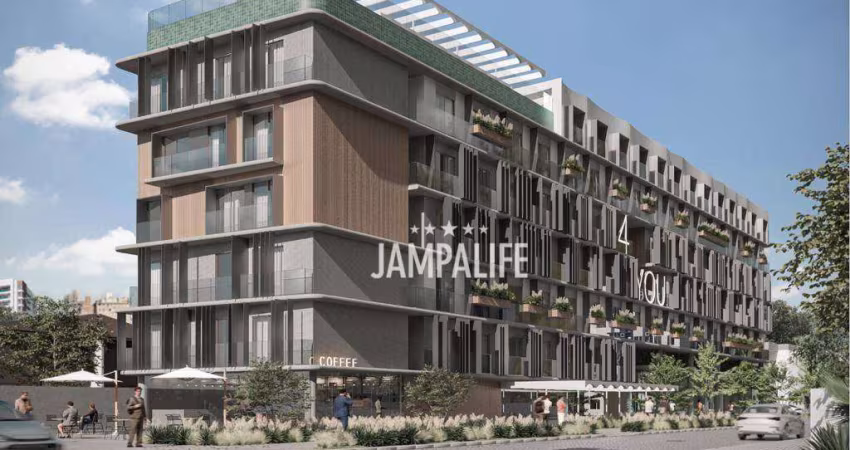 Flat com 1 dormitório à venda, 20 m² por R$ 333.000,00 - Jardim Oceania - João Pessoa/PB