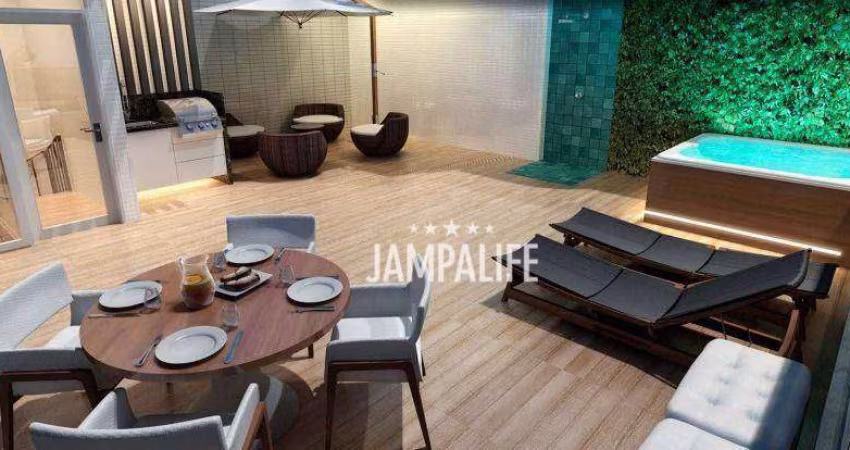 Cobertura com 2 dormitórios à venda, 82 m² por R$ 599.000,00 - Bancários - João Pessoa/PB