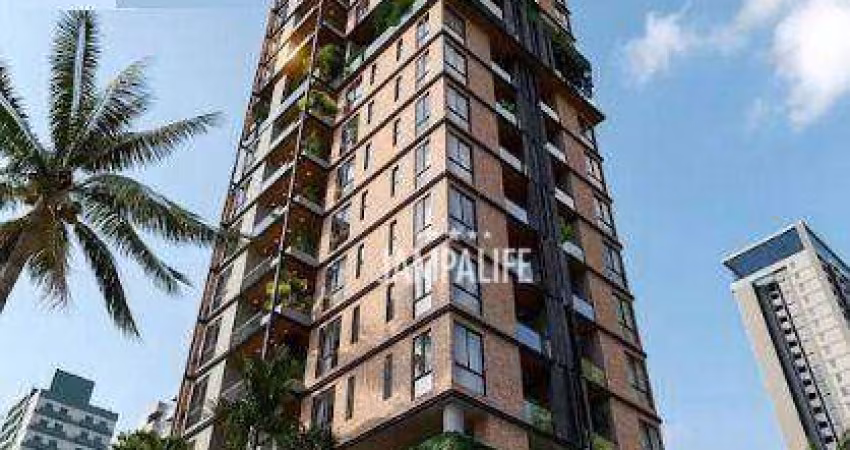 Apartamento com 2 dormitórios à venda, 59 m² por R$ 656.000,00 - Miramar - João Pessoa/PB