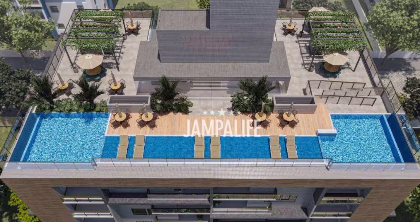 Apartamento com 2 dormitórios à venda, 54 m² por R$ 549.000,00 - Manaíra - João Pessoa/PB