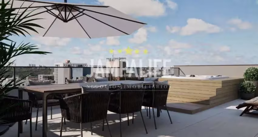 Cobertura com 2 dormitórios à venda, 96 m² por r$ 532.000,00 - altiplano cabo branco - joão pessoa/pb