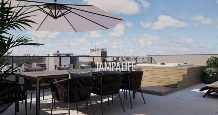 Cobertura com 2 dormitórios à venda, 96 m² por R$ 532.000,00 - Altiplano Cabo Branco - João Pessoa/PB