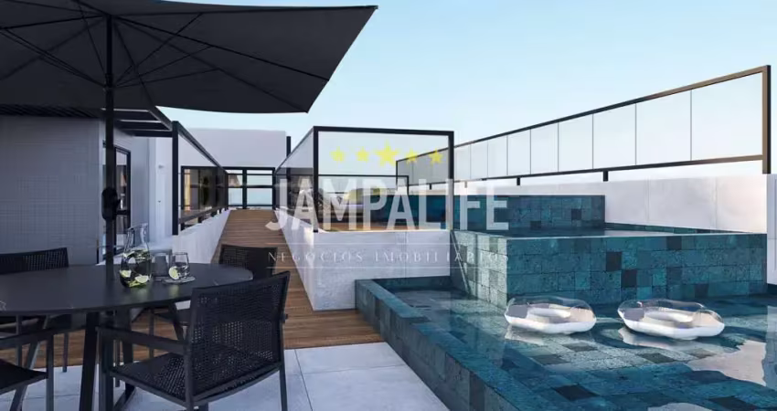 Apartamento com 3 dormitórios à venda, 68 m² por r$ 550.000,00 - intermares - cabedelo/pb
