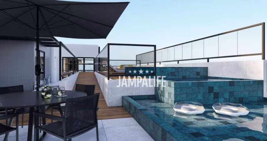 Apartamento com 3 dormitórios à venda, 68 m² por R$ 550.000,00 - Intermares - Cabedelo/PB