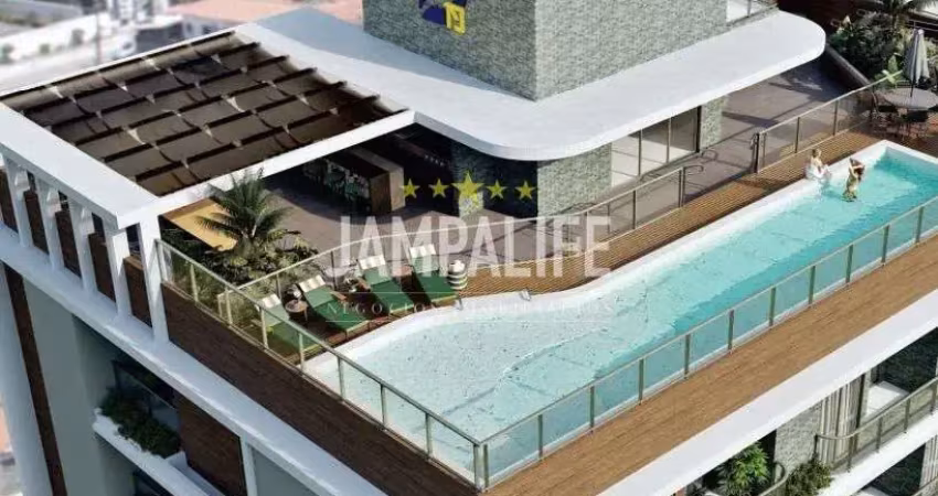 Apartamento com 2 dormitórios à venda, 54 m² por r$ 559.000,00 - jardim oceania - joão pessoa/pb
