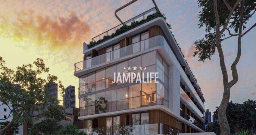 Flat com 1 dormitório à venda, 27 m² por R$ 508.000,00 - Cabo Branco - João Pessoa/PB
