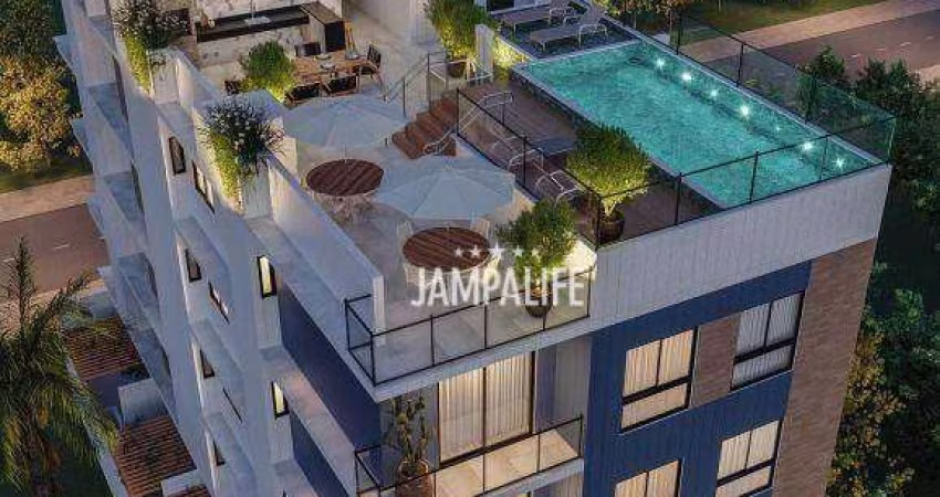 Flat com 1 dormitório à venda, 27 m² por R$ 308.000,00 - Intermares - Cabedelo/PB