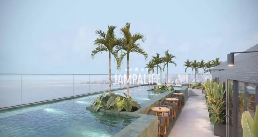 Apartamento com 2 dormitórios à venda, 56 m² por R$ 505.000,00 - Intermares - Cabedelo/PB