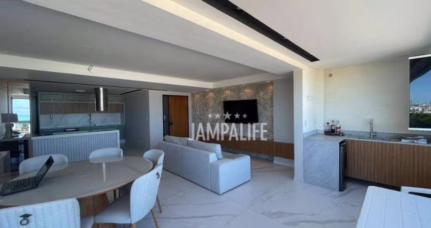 Apartamento com 3 dormitórios à venda, 136 m² por R$ 1.650.000,00 - Loteamento Bela Vista - Cabedelo/PB