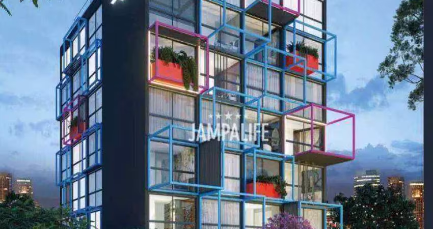 Flat com 1 dormitório à venda, 33 m² por R$ 564.000,00 - Tambaú - João Pessoa/PB