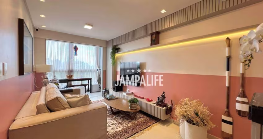 Apartamento com 2 dormitórios à venda, 61 m² por R$ 615.000,00 - Intermares - Cabedelo/PB