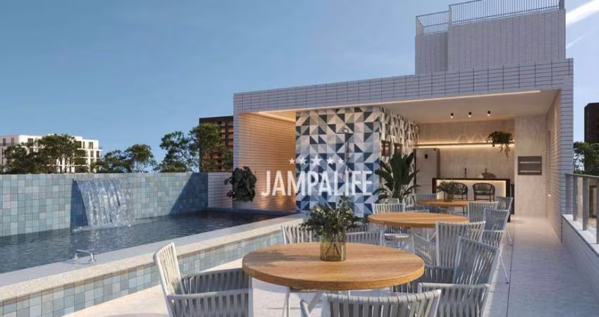 Apartamento com 2 dormitórios à venda, 47 m² por R$ 325.000,00 - Praia do Poço - Cabedelo/PB
