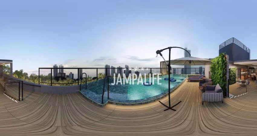 Apartamento com 2 dormitórios à venda, 37 m² por R$ 338.000,00 - Intermares - Cabedelo/PB