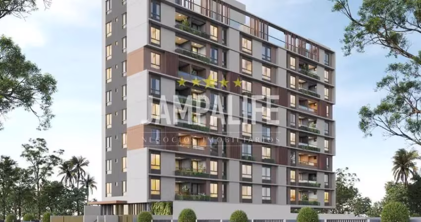 Apartamento com 2 dormitórios à venda, 42 m² por r$ 339.000,00 - bairro dos estados - joão pessoa/pb