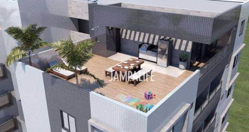 Apartamento com 3 dormitórios à venda, 71 m² por R$ 420.000,00 - Jardim Cidade Universitária - João Pessoa/PB