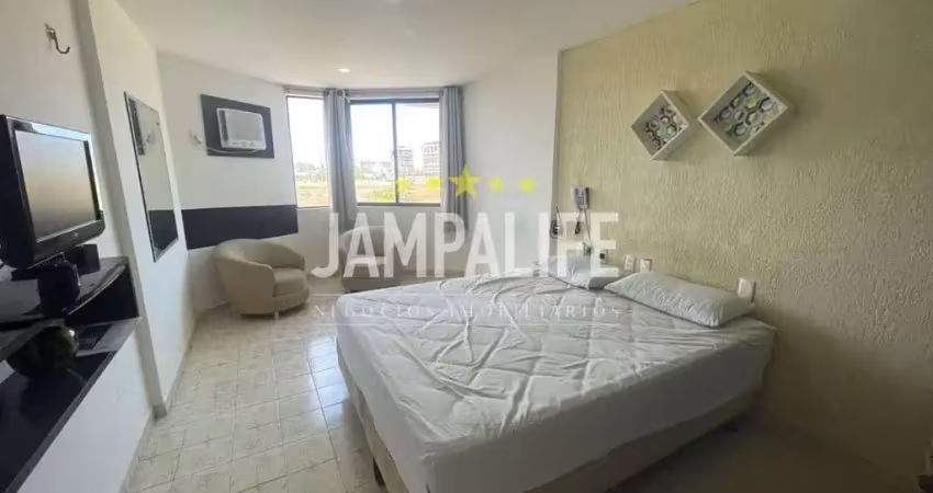 Flat com 1 dormitório à venda, 27 m² por r$ 245.000,00 - intermares - cabedelo/pb