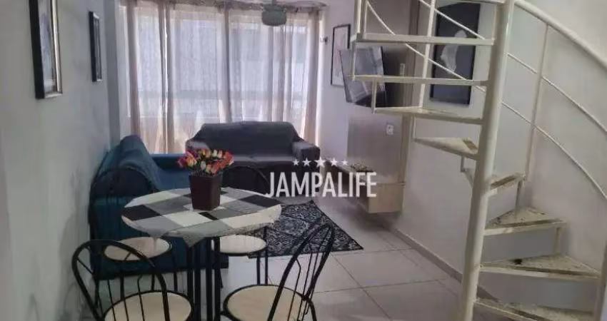 Cobertura com 1 dormitório à venda, 75 m² por R$ 895.000,00 - Tambaú - João Pessoa/PB