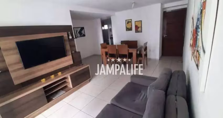 Apartamento com 2 dormitórios à venda, 73 m² por R$ 574.000,00 - Tambaú - João Pessoa/PB