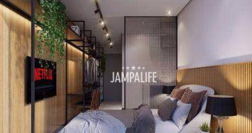 Flat com 1 dormitório à venda, 19 m² por R$ 343.000,00 - Jardim Oceania - João Pessoa/PB