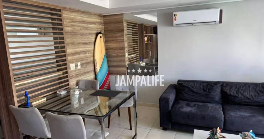 Apartamento com 1 dormitório à venda, 60 m² por R$ 480.000,00 - Manaíra - João Pessoa/PB