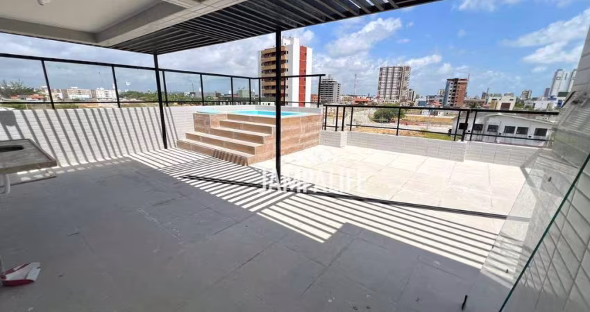 Cobertura com 3 dormitórios à venda, 123 m² por R$ 550.000,00 - Aeroclube - João Pessoa/PB