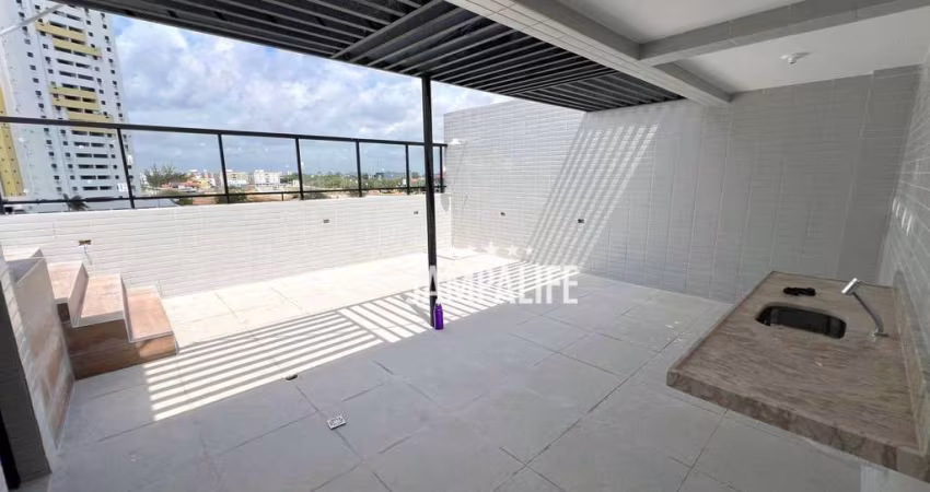 Cobertura com 2 dormitórios à venda, 103 m² por R$ 450.000,00 - Aeroclube - João Pessoa/PB