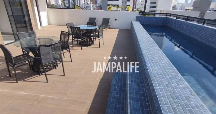 Apartamento com 2 dormitórios à venda, 57 m² por R$ 370.000,00 - Aeroclube - João Pessoa/PB