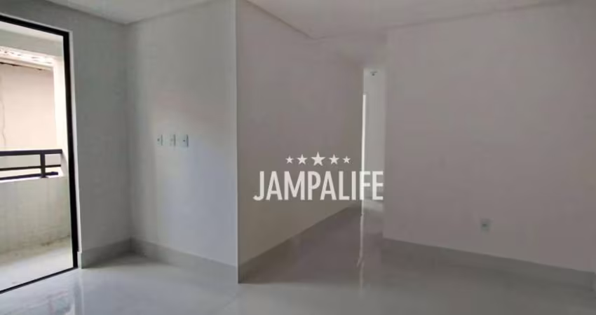 Apartamento com 2 dormitórios à venda, 57 m² por R$ 370.000,00 - Aeroclube - João Pessoa/PB