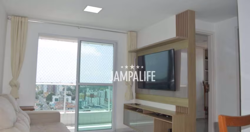 Apartamento com 3 dormitórios à venda, 68 m² por R$ 385.000,00 - Jardim Cidade Universitária - João Pessoa/PB