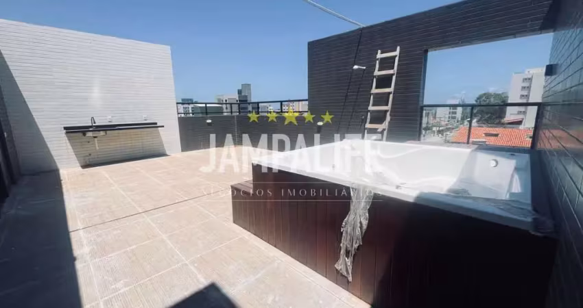 Cobertura com 3 dormitórios à venda, 123 m² por r$ 729.000,00 - bessa - joão pessoa/pb