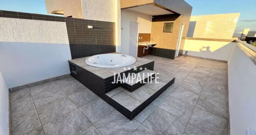 Cobertura com 2 dormitórios à venda, 91 m² por R$ 365.000,00 - Bessa - João Pessoa/PB