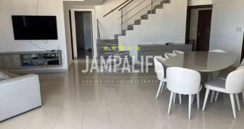 Cobertura com 3 dormitórios à venda, 225 m² por r$ 1.290.000,00 - intermares - cabedelo/pb