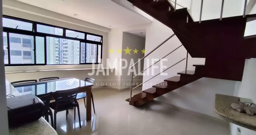 Cobertura com 3 dormitórios à venda, 365 m² por r$ 1.600.000,00 - tambaú - joão pessoa/pb