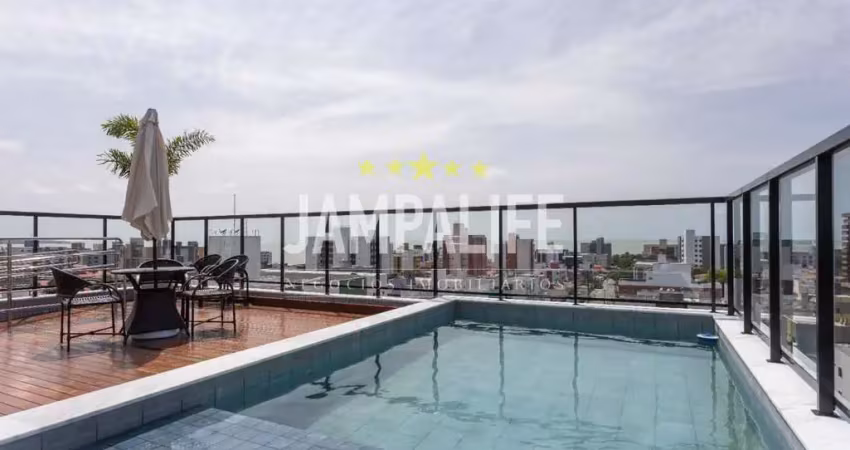 Flat com 1 dormitório à venda, 16 m² por r$ 299.000,00 - bessa - joão pessoa/pb