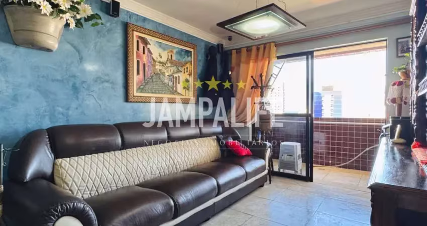 Apartamento com 3 dormitórios à venda, 110 m² por r$ 800.000,00 - manaíra - joão pessoa/pb