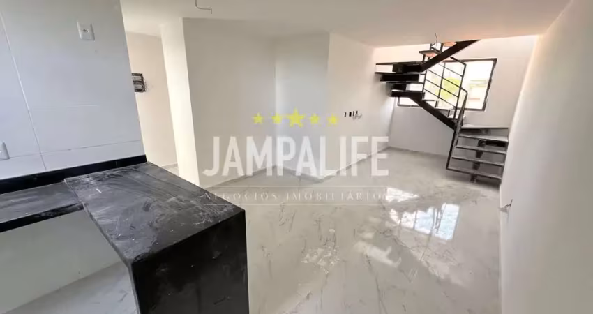 Cobertura com 3 dormitórios à venda, 148 m² por r$ 670.000,00 - bessa - joão pessoa/pb