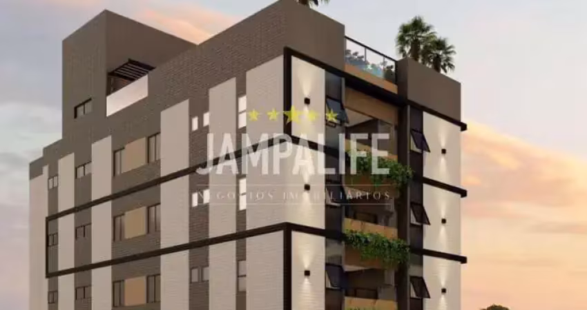 Apartamento com 2 dormitórios à venda, 61 m² por r$ 375.000,00 - aeroclube - joão pessoa/pb