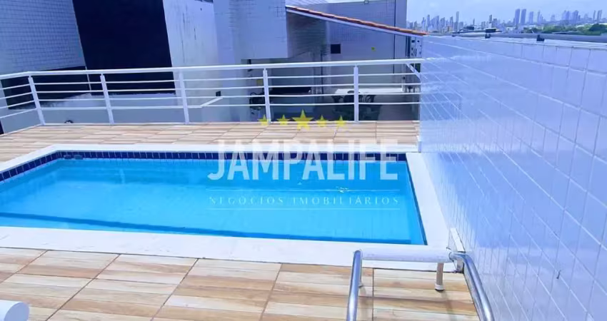 Apartamento com 2 dormitórios à venda, 52 m² por r$ 380.000,00 - bessa - joão pessoa/pb