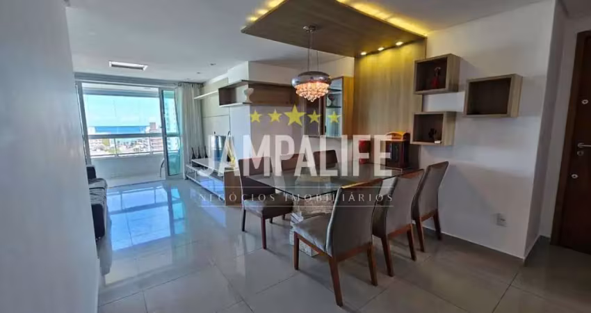Apartamento com 3 dormitórios à venda, 121 m² por r$ 850.000,00 - jardim oceania - joão pessoa/pb