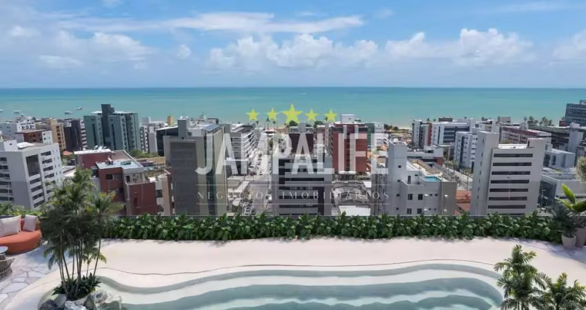 Apartamento com 2 dormitórios à venda, 72 m² por r$ 853.000 - cabo branco - joão pessoa/pb