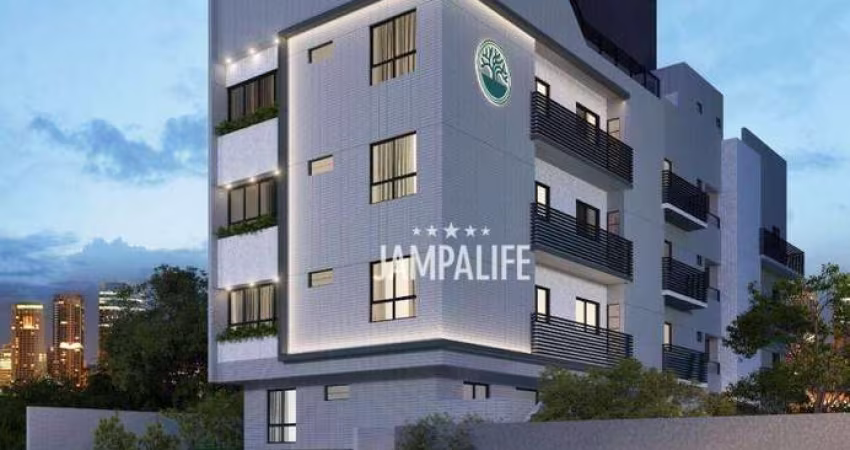 Apartamento Garden com 2 dormitórios à venda, 51 m² por R$ 630.000,00 - Bancários - João Pessoa/PB
