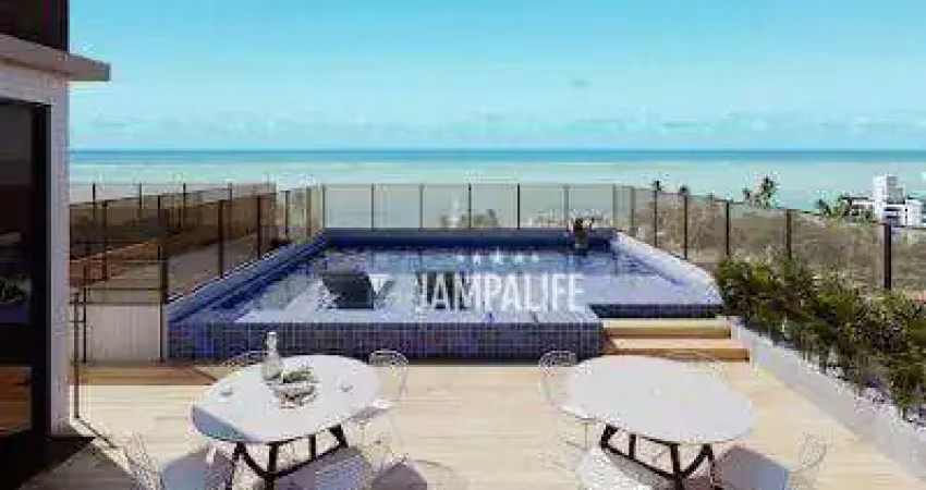 Apartamento com 2 dormitórios à venda, 59 m² por R$ 430.000,00 - Praia Formosa - Cabedelo/PB