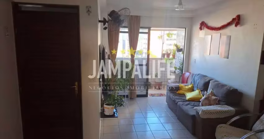 Apartamento com 3 dormitórios à venda, 110 m² por r$ 550.000,00 - manaíra - joão pessoa/pb