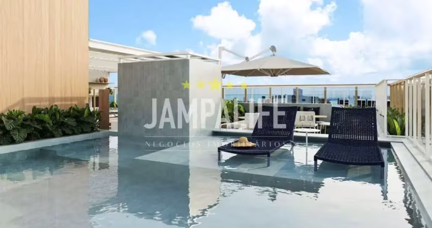 Apartamento com 2 dormitórios à venda, 55 m² por r$ 464.000,00 - intermares - cabedelo/pb