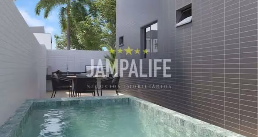 Apartamento com 2 dormitórios à venda, 51 m² por r$ 335.000,00 - aeroclube - joão pessoa/pb