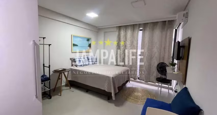 Flat com 1 dormitório à venda, 27 m² - intermares - cabedelo/pb