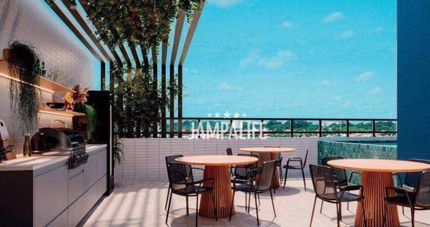 Cobertura com 3 dormitórios à venda, 95 m² por R$ 559.000,00 - Praia do Poço - Cabedelo/PB