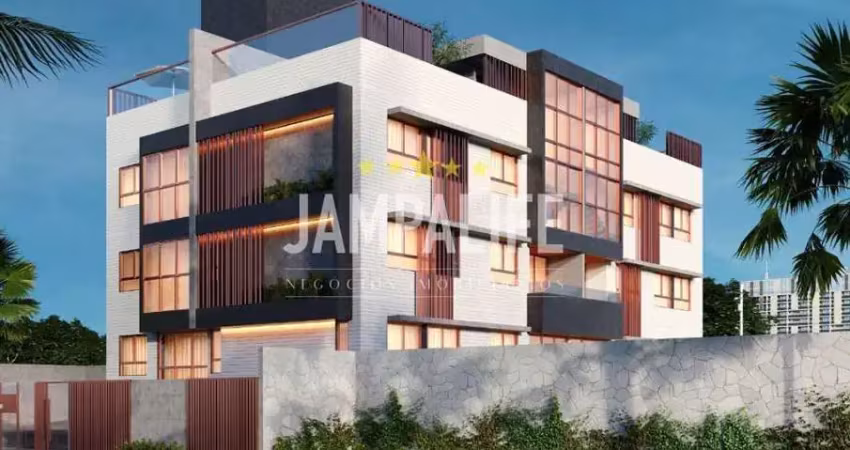 Apartamento com 3 dormitórios à venda, 72 m² por r$ 450.000,00 - bancários - joão pessoa/pb